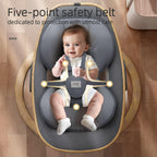 Trunellgea Trimigo electric baby swing lifestyle view in a modern nursery