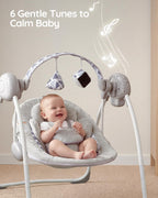 AskCat baby rocker seat cushion and head pillow detail