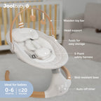 Jool Baby Nova Nature Baby Swing control panel and remote