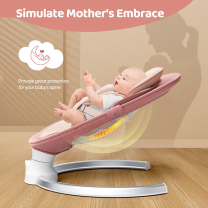 Smelluck electric baby rocker with Bluetooth interface