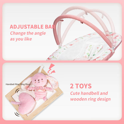 Remote control and Bluetooth features for Suihuooo baby swing