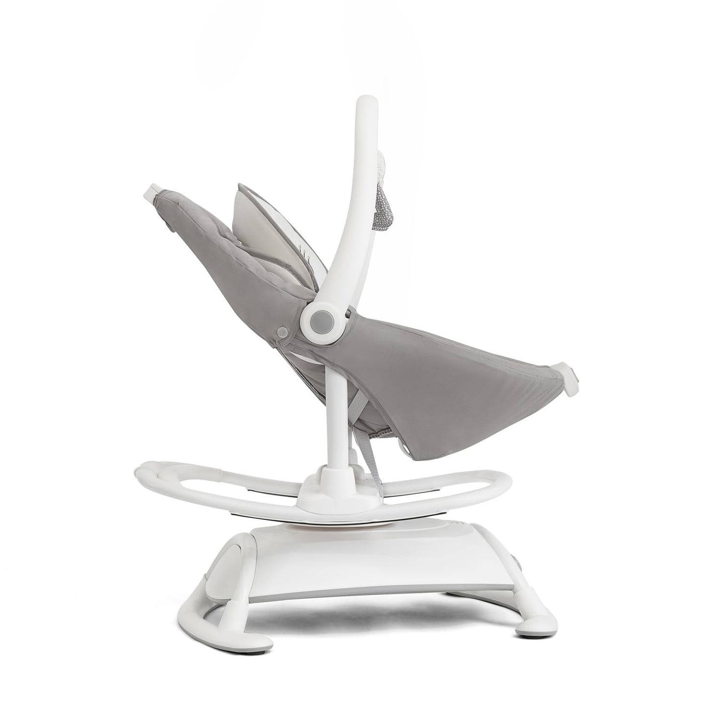 Joie Cinnamon swing showing 5-point harness safety feature