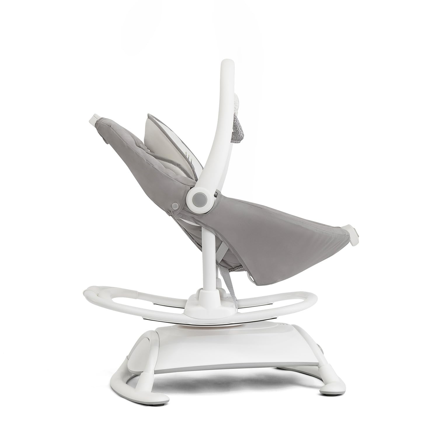 Joie Cinnamon swing showing 5-point harness safety feature
