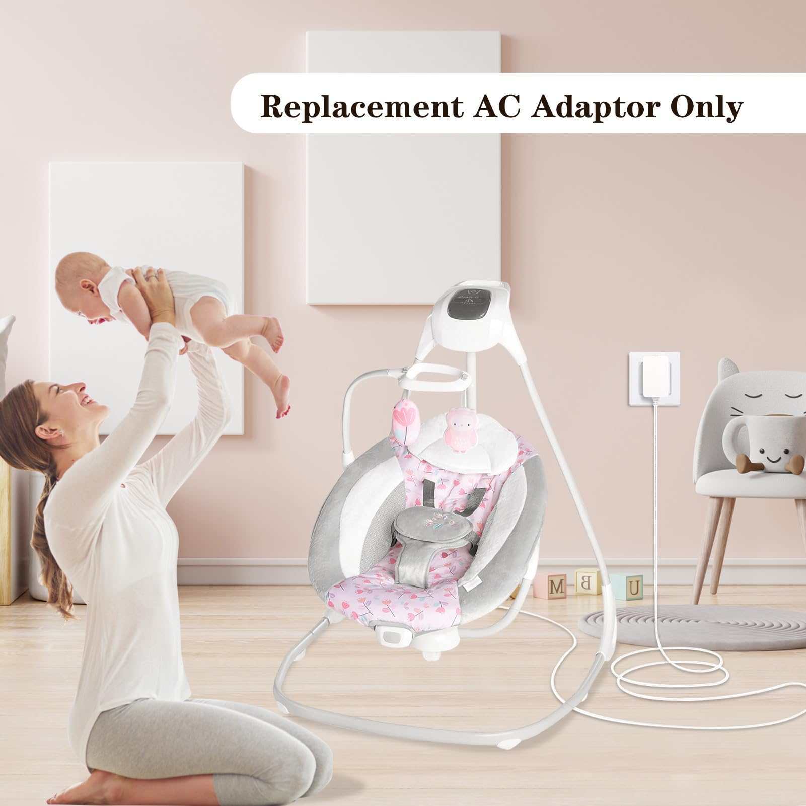 Csdwell USB adapter cable for nursery swing electronics