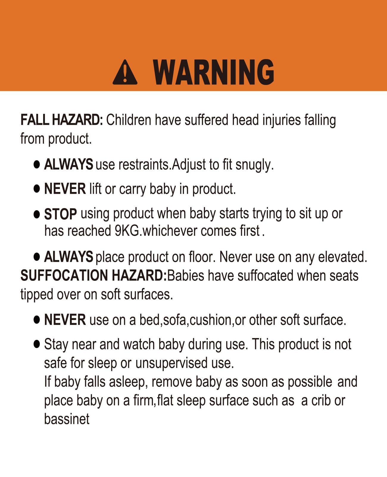 Larex electric swing package contents and remote