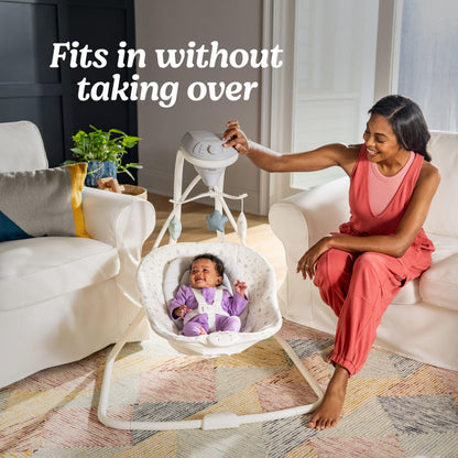 Graco Simple Sway compact frame and seat detail