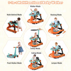 Honey Joy 7-in-1 baby walker side profile