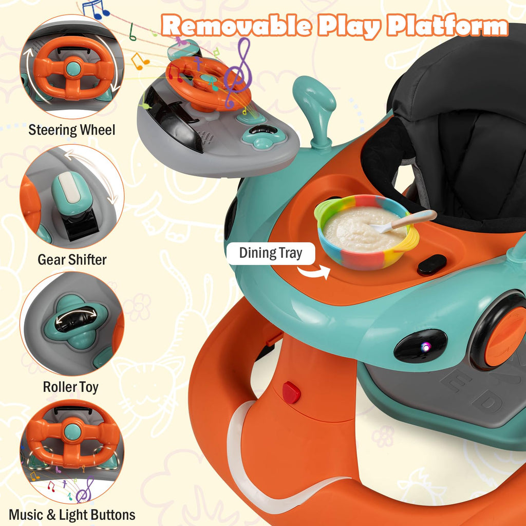Honey Joy baby walker bouncer seating area