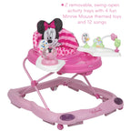 Disney Minnie Mouse walker adjustable height mechanism close up