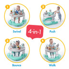 Tiny Love 4-in-1 entertainer shown in stationary activity center mode.