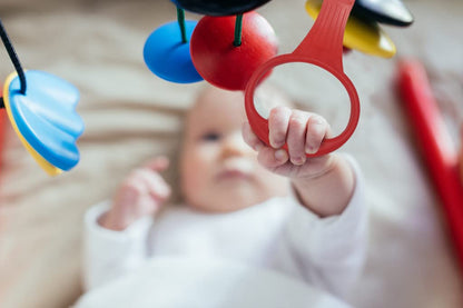 Durable plastic baby standing support training rings