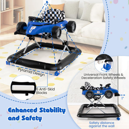 Honey Joy infant walker padded seat and height adjustment