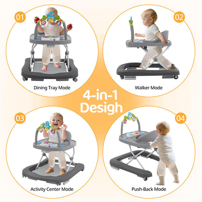 Jozhixiao foldable activity center side profile