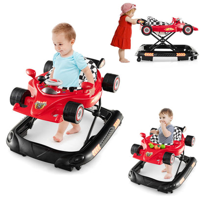 Comfortable seat cushion and back support of Baby Joy walker