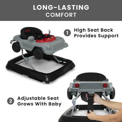 Jeep Wrangler walker folded for storage