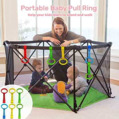 Zhongyifan baby walker assistance rings attached to crib rail