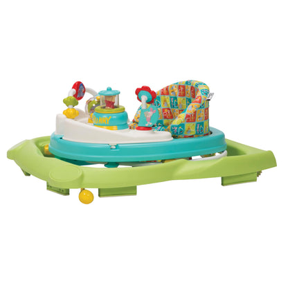 Top down view of activity tray and snack space
