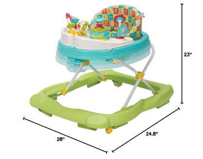 Child using Disney Winnie the Pooh music and lights walker