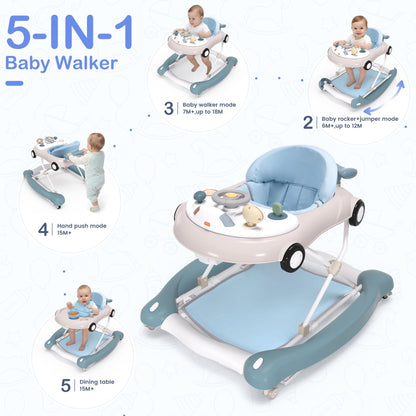 Babhamness baby walker bouncer and rocker mode functionality