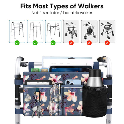 Rear view of Finpac tote bag with emergency medical ID window