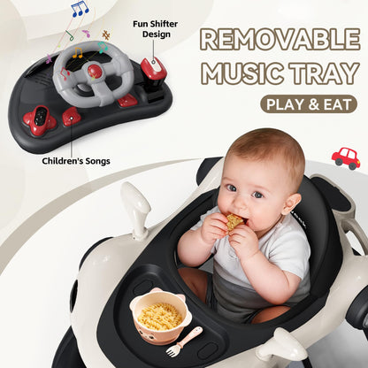 Haweek 7-in-1 baby walker in rocker mode