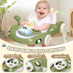 Lerrutue toddler walker displaying removable footrest and seat