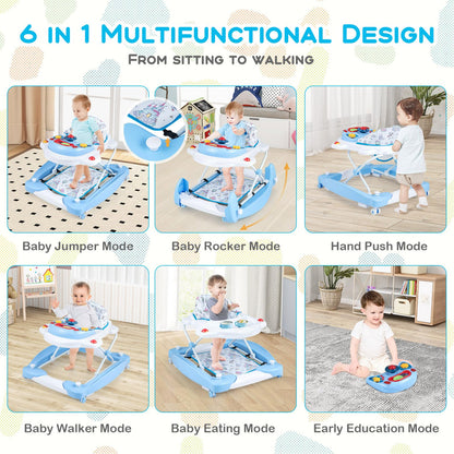 Goplus baby walker 6-in-1 mode conversion features