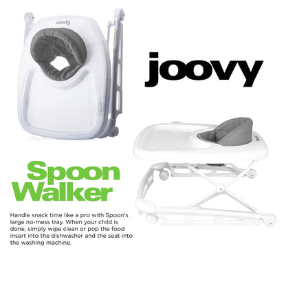 Joovy Spoon baby walker folded flat for storage