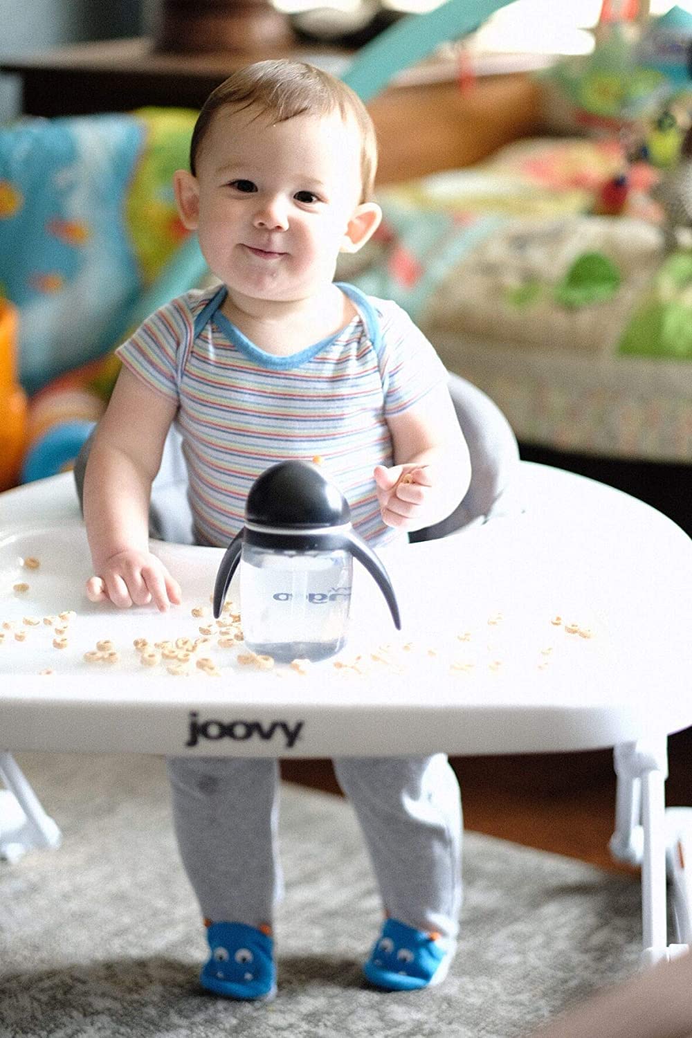 Joovy Spoon activity center base with safety wheels