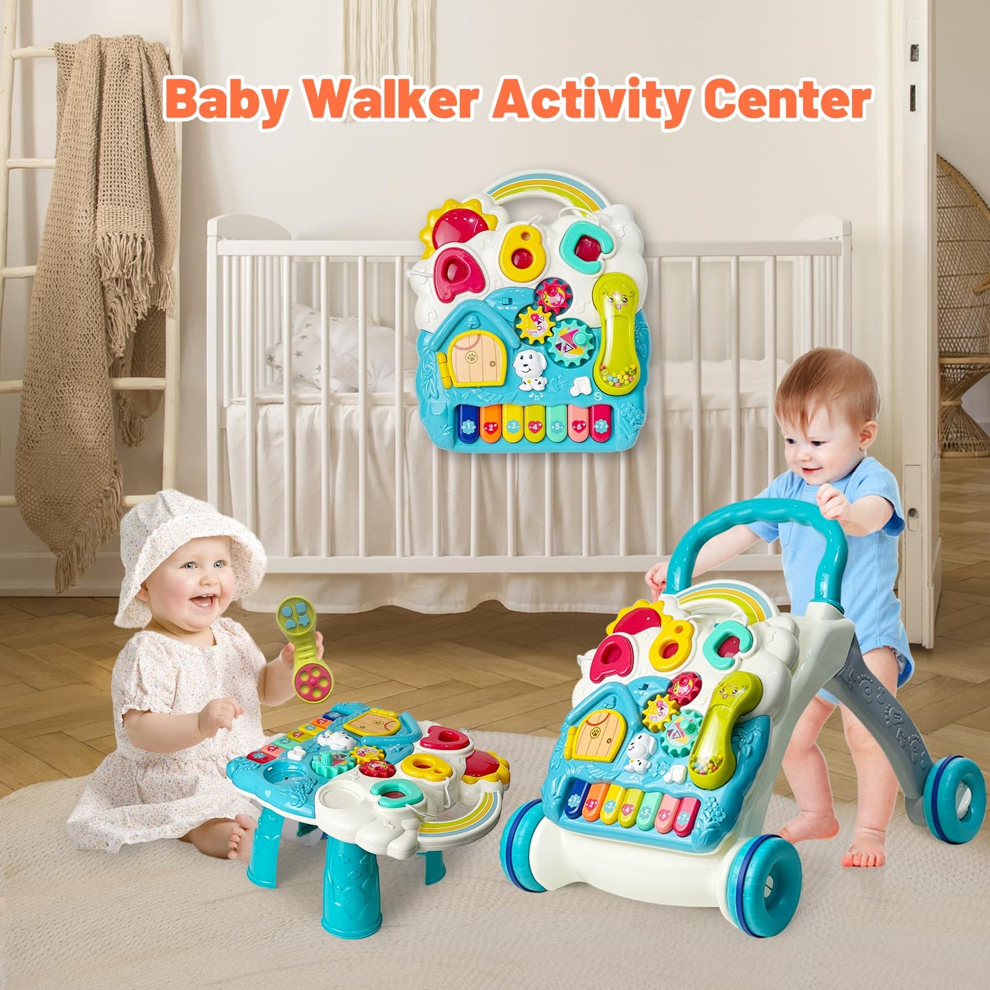 Cuterabit activity center with music and lights
