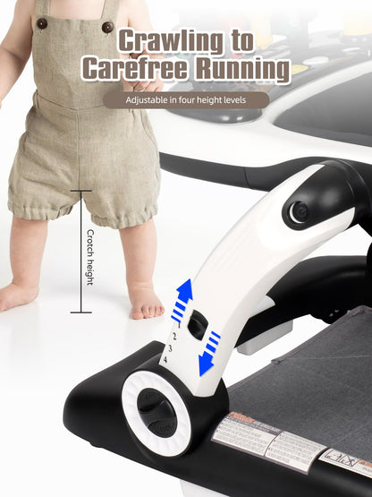 Detailed shot of Biusikan baby walker ergonomic backrest