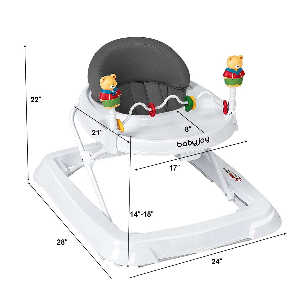 Baby Joy walker interactive toys close up