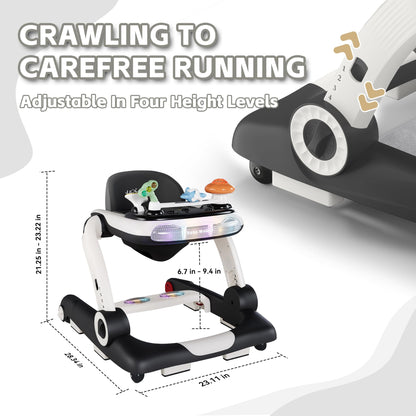Haweek baby walker with music and toy tray attached