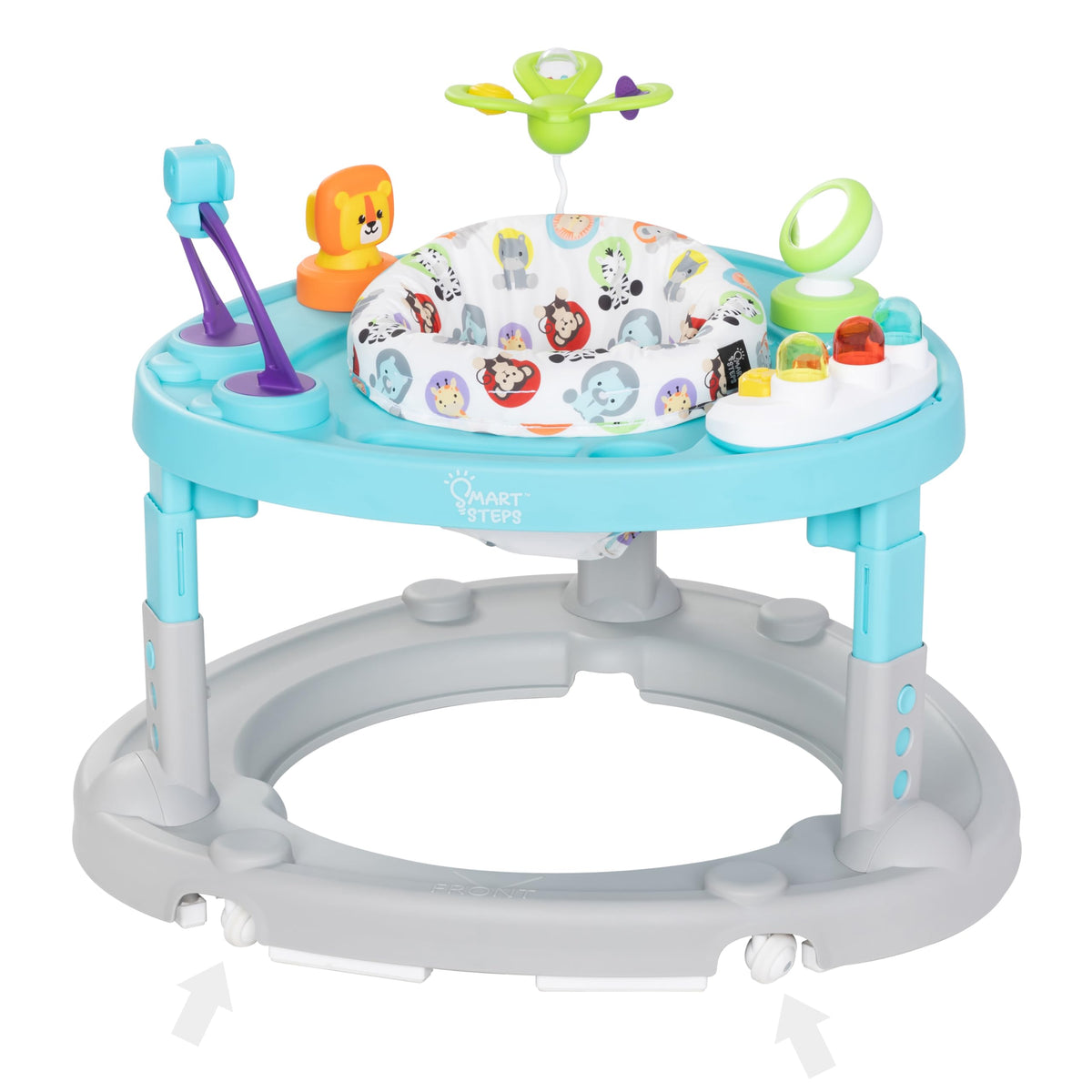 Jungle Life seat pad and toys detail
