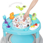 360-degree swivel seat close up