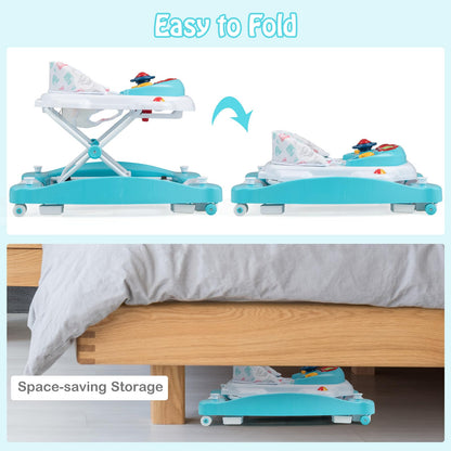 Honey Joy baby walker used as a rocker for infant