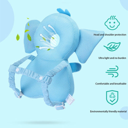 Adjustable straps on LOVOERNO baby head protector pad