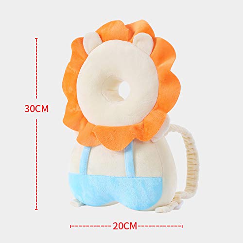 Close up of soft PP cotton material on lion safety pad