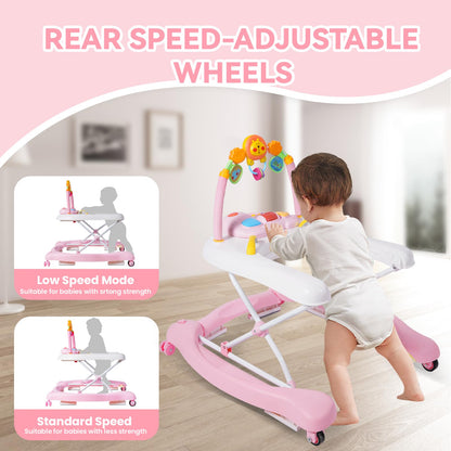 Removable feeding tray on Boyro baby activity walker