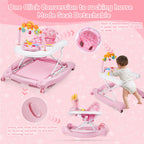 Feeding tray and cushioned seat close up