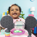 Bright Starts Minnie Mouse walker comfortable fabric seat pad