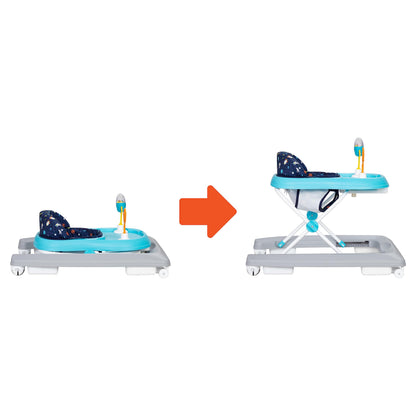 Smart Steps activity walker showing snack tray and cup holder