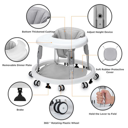 Safety wheels on Wnttmt baby walker