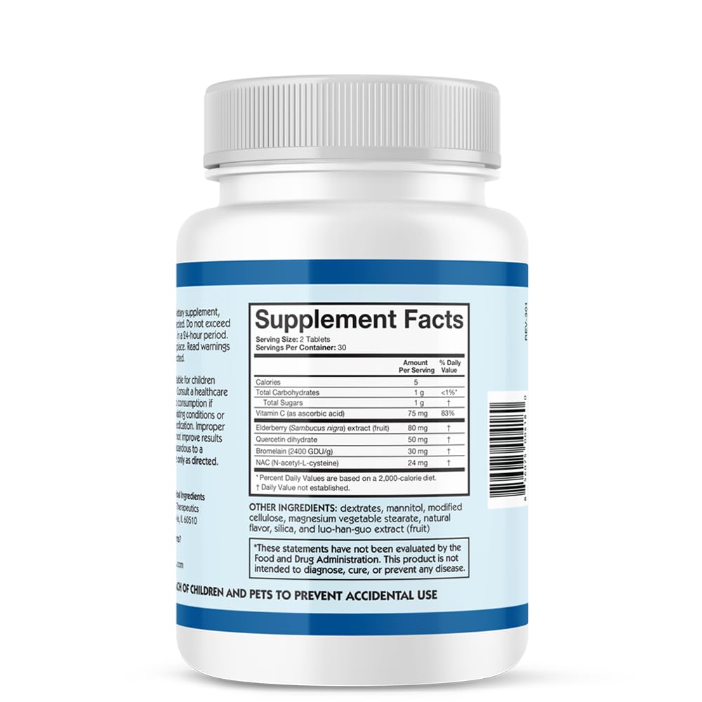 Creekside Naturals Snifflex 60 chewables label details