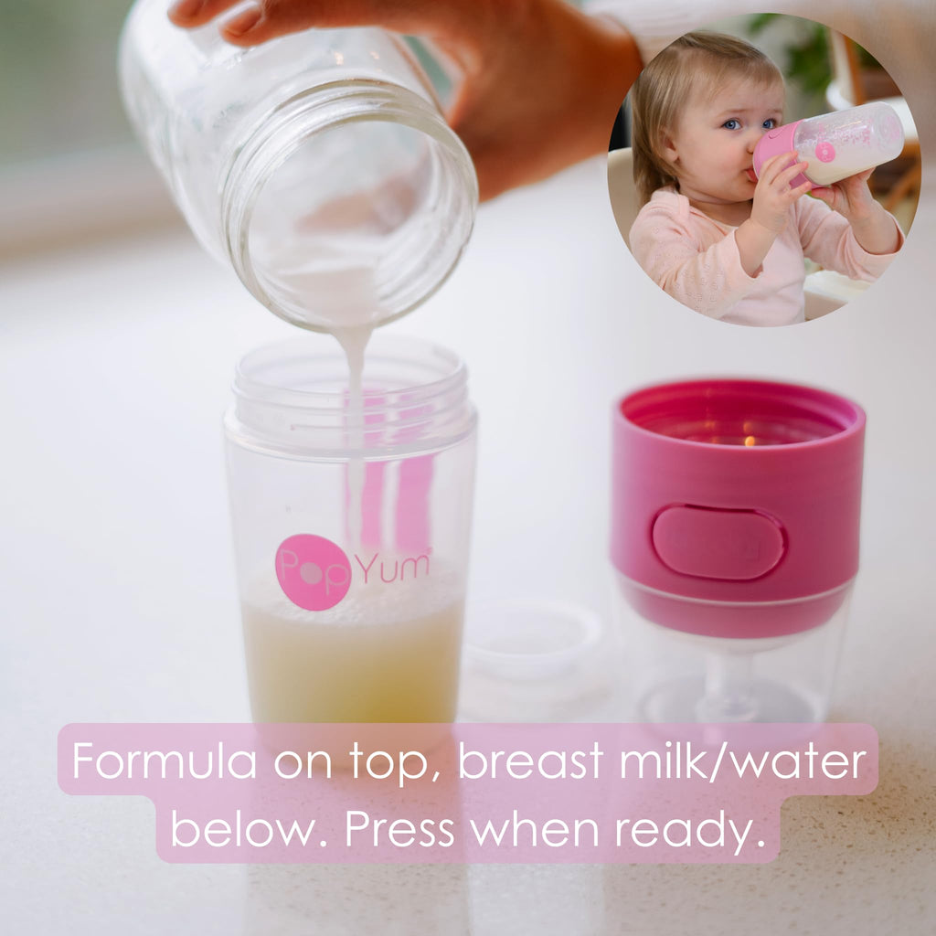 PopYum 9 fluid ounce baby bottle packaging set