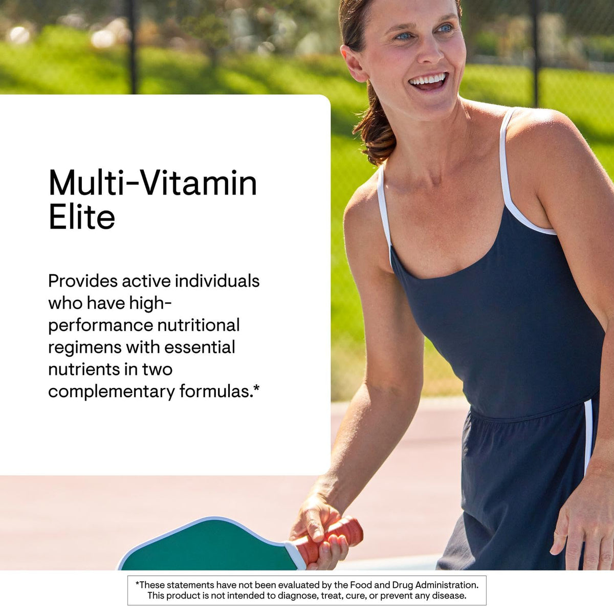 Thorne Multi Vitamin Elite nutritional supplement label details