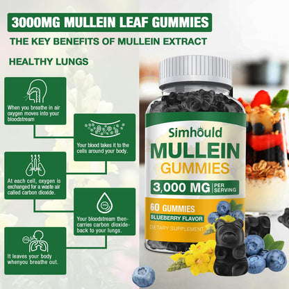 Pack of 2 Simhould respiratory health gummies