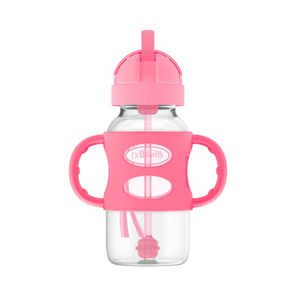 Side profile of Dr. Brown's 9 ounce sippy bottle