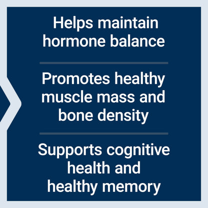 Supplement facts label on Life Extension DHEA bottle
