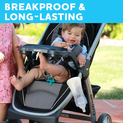 Lifestyle shot of Chicco Duo hybrid bottle for infant feeding